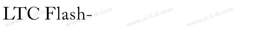 LTC Flash字体转换